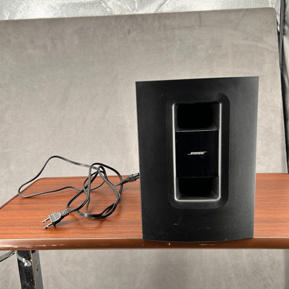 Bose SoundTouch 329009 Home Theater Speaker Subwoofer Black Wired Rectangular